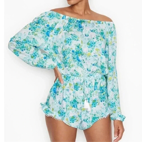 NWT Victoria’s Secret Hanalei Romper Size XL - Picture 1 of 10